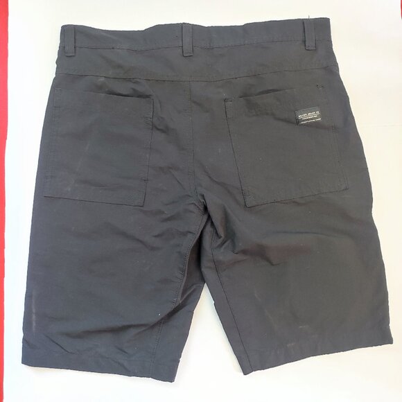 Silver Jeans Ashton cargo short men's size 34 black lot pockets - Picture 2 of 12